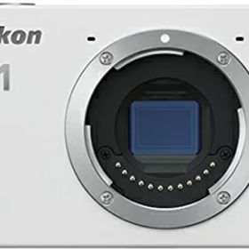 【中古】 Nikon ミラーレス一眼カメラ Nikon 1 J1 ホワイト ボディ