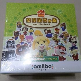 どうぶつの森 アミーボカード シュリンク付BOX amiiboカード 第1弾
