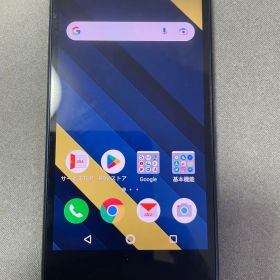 KYV44 ブラック スマートフォン NO5