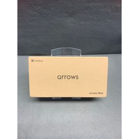 アローズ(arrows)の新品未使用 SIMフリー Arrows We2 64GB ネイビグリーン色(スマートフォン本体)