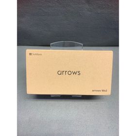 アローズ(arrows)の新品未使用 SIMフリー Arrows We2 64GB ミストホワイト色(スマートフォン本体)
