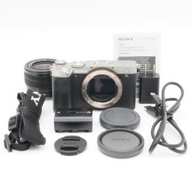 ★良品★ SONY ソニー α7C ズームレンズキット シルバー (ミラーレス一眼)
