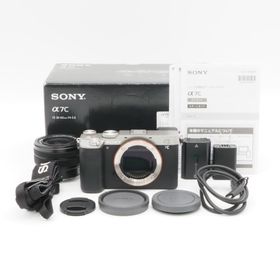 ★良品★ SONY ソニー α7C ズームレンズキット シルバー(ミラーレス一眼)