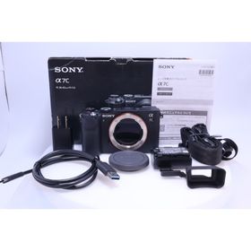 ソニー(SONY)の【18,002回 ほぼ新品】SONY α7C ボディ ブラック ILCE-7C(ミラーレス一眼)