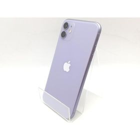 【中古】Apple docomo 【SIMロック解除済み】 iPhone 11 64GB パープル MWLX2J/A【熊本】保証期間１ヶ月【ランクC】