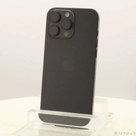 ソフマップ 〔中古品〕 iPhone16 Pro Max 1TB ブラックチタニウム MYWQ3J／A SIMフリー【371】