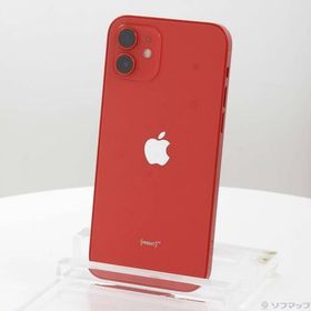 〔中古〕Apple(アップル) iPhone12 64GB プロダクトレッド MGHQ3J／A SIMフリー〔377-ud〕