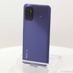 〔中古〕Xiaomi(シャオミ) Redmi Note 10T 64GB ナイトタイムブルー XMSAC1 Softbank SIMフリー〔305-ud〕