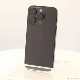 ソフマップ 〔中古品〕 iPhone14 Pro 256GB スペースブラック MQ0Q3J／A SIMフリー【305】