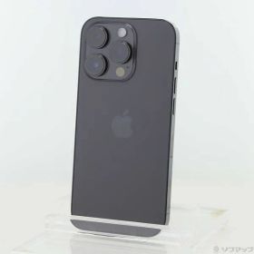ソフマップ 〔中古品〕 iPhone14 Pro 256GB スペースブラック MQ0Q3J／A SIMフリー【262】
