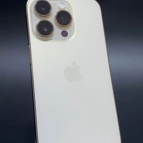 【中古品】iPhone14Pro 512GB ゴールド MQ223J/A SIMフリー 0598