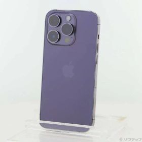 ソフマップ 〔中古品〕 iPhone14 Pro 512GB ディープパープル MQ283J／A SIMフリー【258】