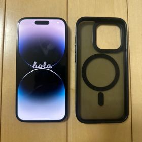 iPhone 14 Pro 本体 + ケース 128GB バッテリー78%