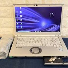 【★14.0型 DVDモデル 使用720H 準新古品】 Panasonic Let's note CF-LV8RDAVS/Core i5 8365U/8GBメモリ＋Nvme256GB・SSD/DVD