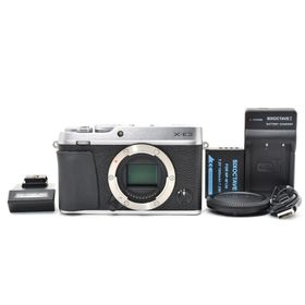 フジフイルム(富士フイルム)のFUJIFILM X-E3 ボディ シルバー EF-X8 ストロボ付(ミラーレス一眼)