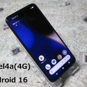 Google Pixel 4a(4G) Android 16 SIMフリー