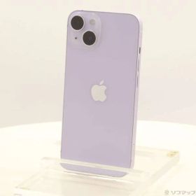 ソフマップ 〔中古品〕 iPhone14 128GB パープル MPUY3J／A SIMフリー【196】