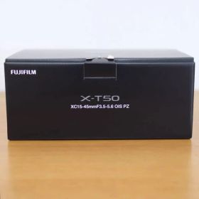 FUJIFILM X-T50 レンズキット XC15-45mm シルバー 美品
