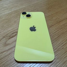 【美品】iPhone14 SIMフリー イエロー 256GB