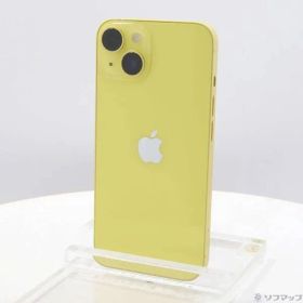ソフマップ 〔中古品〕 iPhone14 128GB イエロー MR3Q3J／A SIMフリー【295】