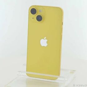 ソフマップ 〔中古品〕 iPhone14 128GB イエロー MR3Q3J／A SIMフリー【269】