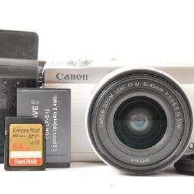キャノン Canon EOS M100 レンズキット ≪64GBカード付≫