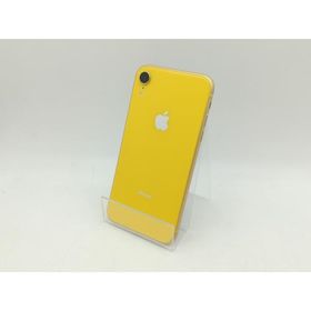 【中古】Apple au 【SIMロック解除済み】 iPhone XR 64GB イエロー MT082J/A【神戸】保証期間１ヶ月【ランクC】