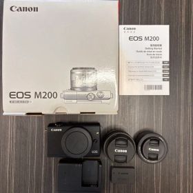 Canon EOS M200 ミラーレスカメラ