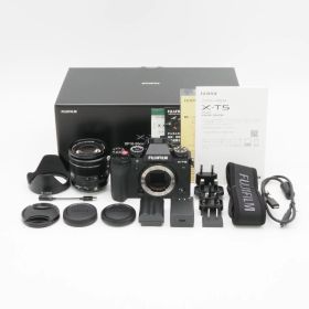 ショット数4839回、元箱付き。★美品★ FUJIFILM フジフイルム X-T5 XF18-55mm レンズキット ブラック