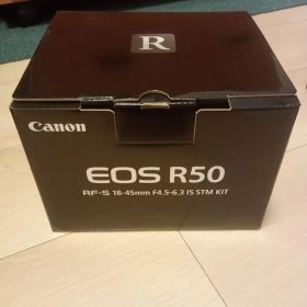 CanonEOS R50 RF-S18-45 IS STMレンズキット ブラック
