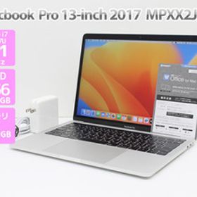 Apple Macbook Pro 13インチ 2017 Thunderbolt3×4 MPXX2J/A ノートパソコン Core i5 7267U 3.1GHz メモリ8GB SSD256GB R75H 中古