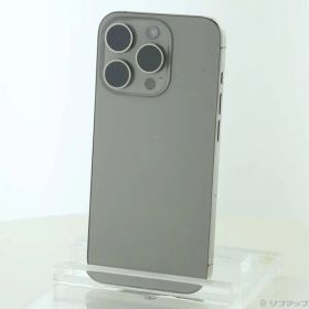 ソフマップ 〔中古品〕 iPhone15 Pro 128GB ナチュラルチタニウム MTU93J／A SIMフリー【269】