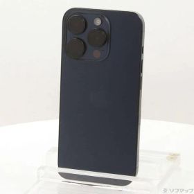 ソフマップ 〔中古品〕 iPhone15 Pro 128GB ブルーチタニウム MTUA3J／A SIMフリー【276】