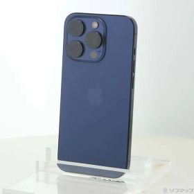 ソフマップ 〔中古品〕 iPhone15 Pro 128GB ブルーチタニウム MTUA3J／A SIMフリー【198】