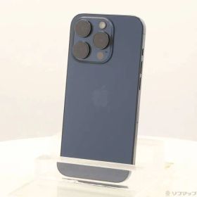 ソフマップ 〔中古品〕 iPhone15 Pro 128GB ブルーチタニウム MTUA3J／A SIMフリー【269】
