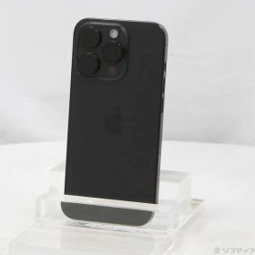 ソフマップ 〔中古品〕 iPhone15 Pro 256GB ブラックチタニウム MTUC3J／A SIMフリー【198】