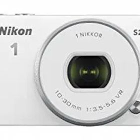 【中古】「非常に良い」Nikon ミラーレス一眼 Nikon1 S2 標準パワーズームレンズキット ホワイト S2PLKWH