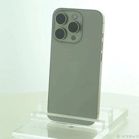 ソフマップ 〔中古品〕 iPhone15 Pro 256GB ナチュラルチタニウム MTUF3J／A SIMフリー【377】
