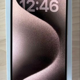 iPhone 15 Pro 256GB ナチュラルチタニウム米国版SIMフリー