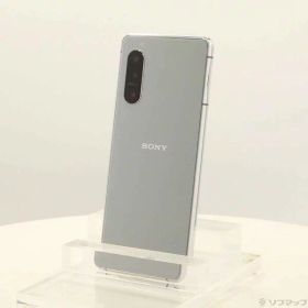 【中古】SONY(ソニー) Xperia 5 II 128GB グレー A002SO SoftBank 【352-ud】