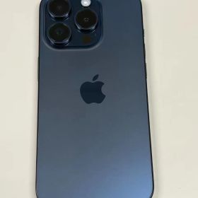 美品 電池86%SIMフリー iPhone15 Pro 128GB ブルーチタニウム