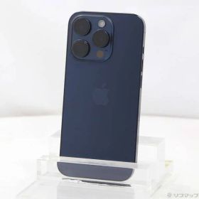 ソフマップ 〔中古品〕 iPhone15 Pro 128GB ブルーチタニウム MTUA3J／A SIMフリー【349】