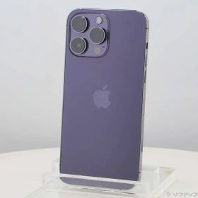 ソフマップ 〔中古品〕 iPhone14 Pro Max 128GB ディープパープル MQ993J／A SIMフリー【305】