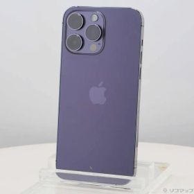 ソフマップ 〔中古品〕 iPhone14 Pro Max 128GB ディープパープル MQ993J／A SIMフリー【276】