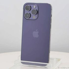 ソフマップ 〔中古品〕 iPhone14 Pro Max 128GB ディープパープル MQ993J／A SIMフリー【349】
