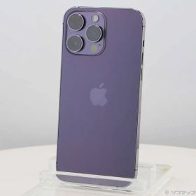 ソフマップ 〔中古品〕 iPhone14 Pro Max 128GB ディープパープル MQ993J／A SIMフリー【258】