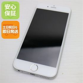アイフォーン(iPhone)の超美品 DoCoMo iPhone6 16GB シルバー 白ロム M111(スマートフォン本体)