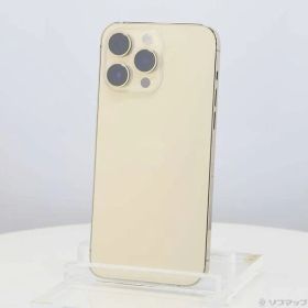 ソフマップ 〔中古品〕 iPhone14 Pro Max 256GB ゴールド MQ9D3J／A SIMフリー【352】