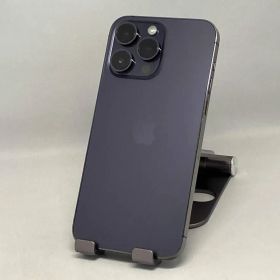 docomo 【SIMロックなし】MQ9E3J/A iPhone 14 Pro Max 256GB ディープパープル docomo