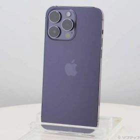 ソフマップ 〔中古品〕 iPhone14 Pro Max 256GB ディープパープル MQ9E3J／A SIMフリー【377】
